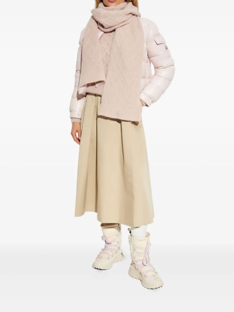 Moncler cable-knit sweater - Pink - zdjęcie produktu nr 2