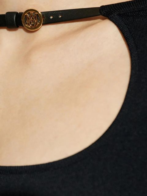 AMIRI logo-plaque top - Black