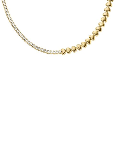 Fossil naszyjnik damski kryształowy Sutton - zdjęcie produktu nr 2