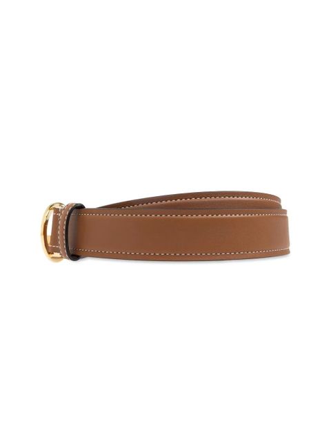 Gucci Caramel leather Gucci Blondie belt - Brown