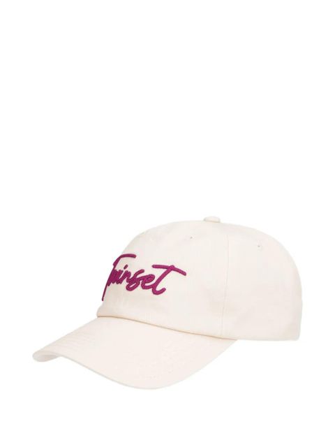 TWINSET logo-embroidered baseball cap - Neutrals - zdjęcie produktu nr 1