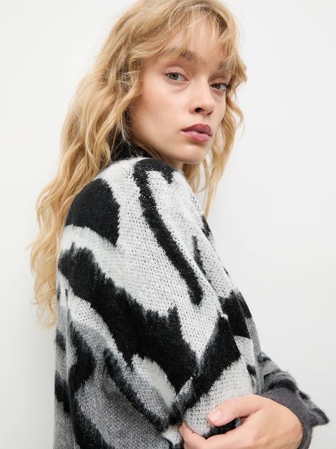 Answear.LAB sweter z dodatkiem wełny damski kolor szary