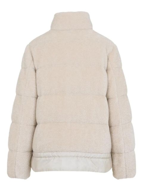 Moncler Cedre teddy down jacket - Neutrals - zdjęcie produktu nr 2