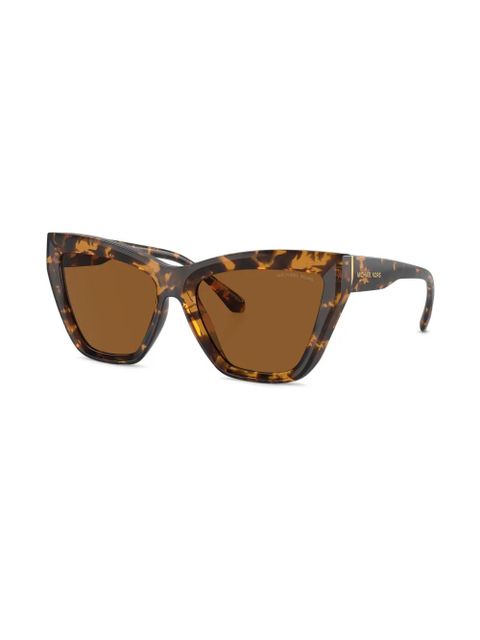 Michael Kors geometric-frame sunglasses - Brown - zdjęcie produktu nr 2