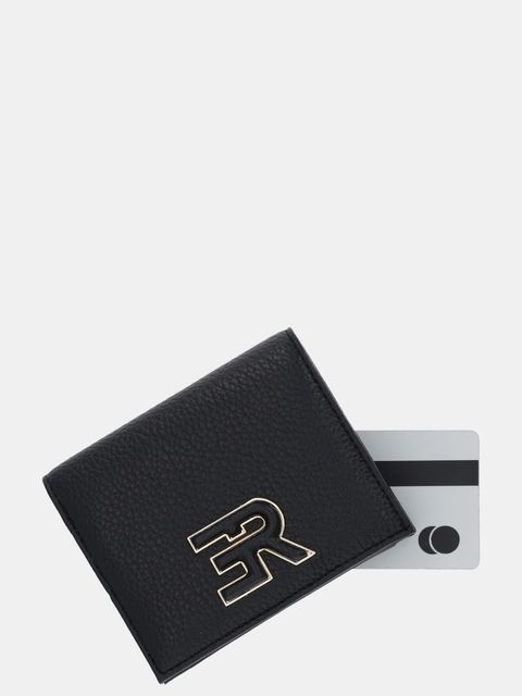 ERMANNO Firenze portfel damski kolor czarny 12600388 - zdjęcie produktu nr 2