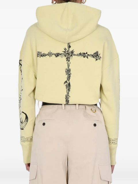 Givenchy printed hoodie - Yellow