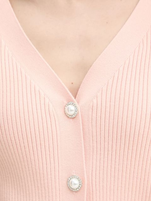 Guess kardigan HANNA damski kolor pomarańczowy W5YR07 Z2ZK2