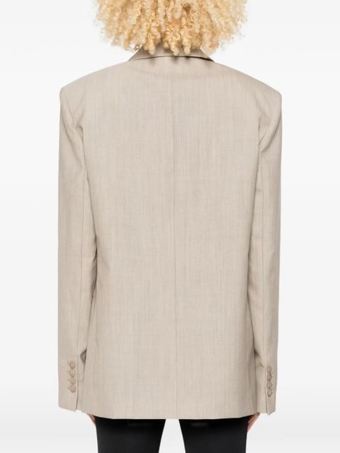 The Frankie Shop double-breasted blazer - Neutrals
