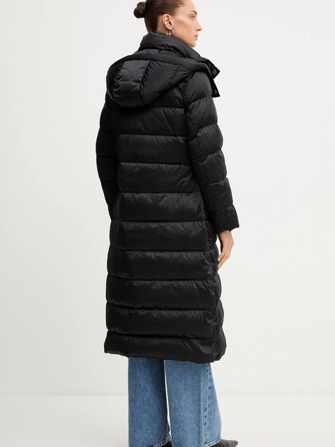 Liu Jo kurtka kolor czarny przejściowa MF5011 T017A