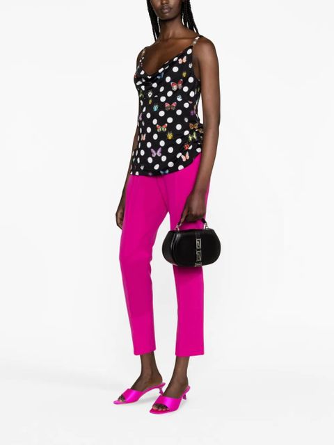 Versace Greca Goddess leather shoulder bag - Black - zdjęcie produktu nr 2