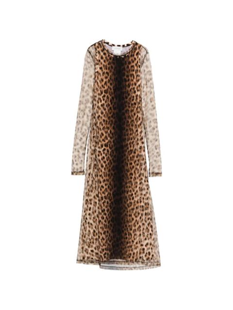 Sportmax animal print dress - Neutrals - zdjęcie produktu nr 1