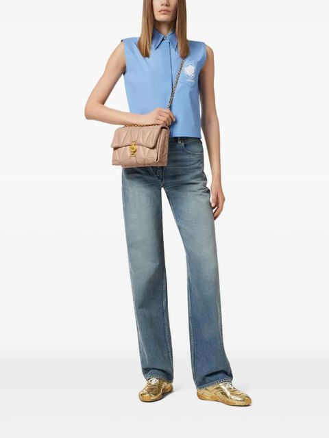 Versace Kleio quilted shoulder bag - Pink - zdjęcie produktu nr 2