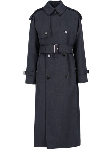 Burberry double-breasted coat - Grey - zdjęcie produktu nr 1