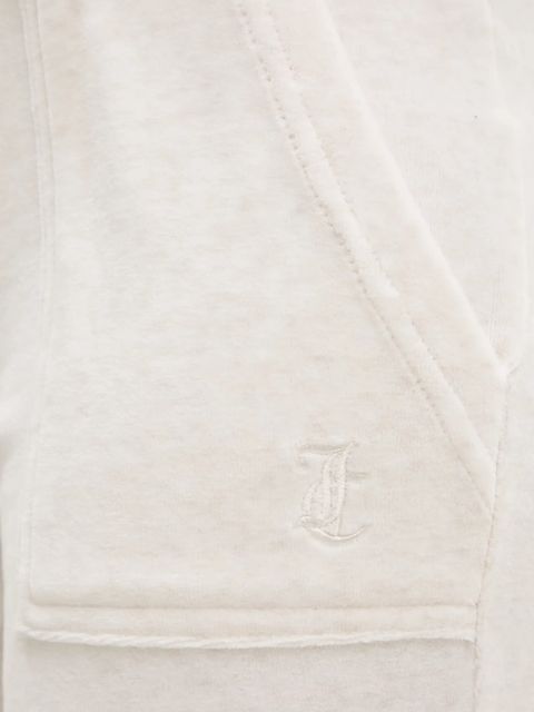 Juicy Couture spodnie dresowe damskie kolor beżowy melanżowe JCSEBJ001G.692