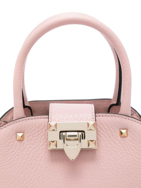 Valentino Garavani small Rockstud tote bag - Pink