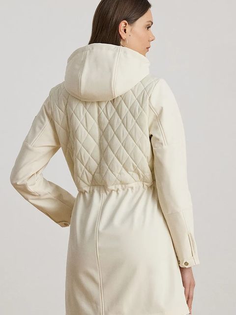 Lauren Ralph Lauren kurtka kolor beżowy przejściowa 297979516 - zdjęcie produktu nr 2