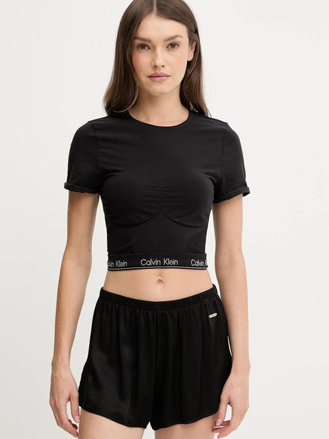 Calvin Klein Underwear t-shirt damski kolor czarny LV00QF8342 - zdjęcie produktu nr 2