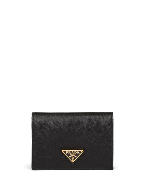Prada Saffiano logo wallet - Black - zdjęcie produktu nr 1
