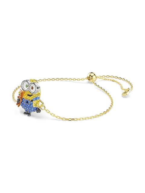 Swarovski bransoletka damska pozłacana kryształ Swarovski MINIONS - zdjęcie produktu nr 1