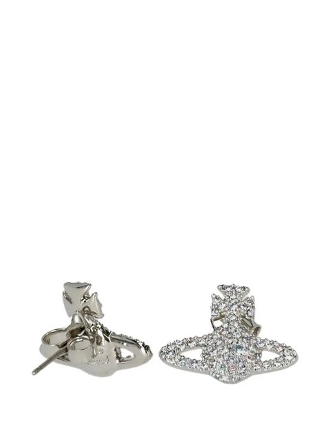Vivienne Westwood orb embellished earrings - Silver