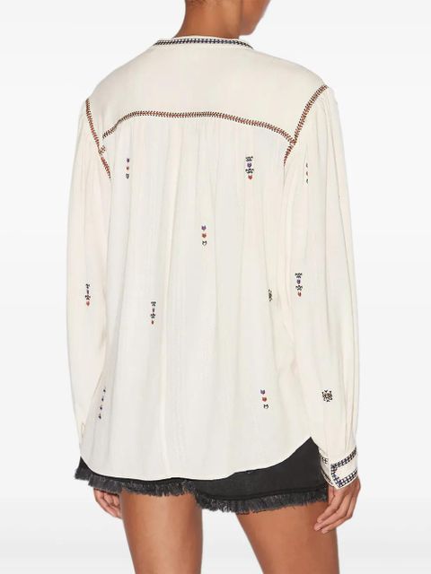 MARANT ÉTOILE Pelson blouse - White