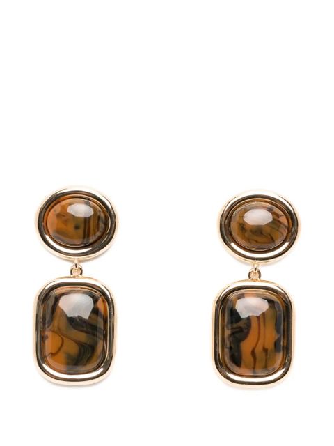 Self-Portrait geometric-shape earrings - Gold - zdjęcie produktu nr 1