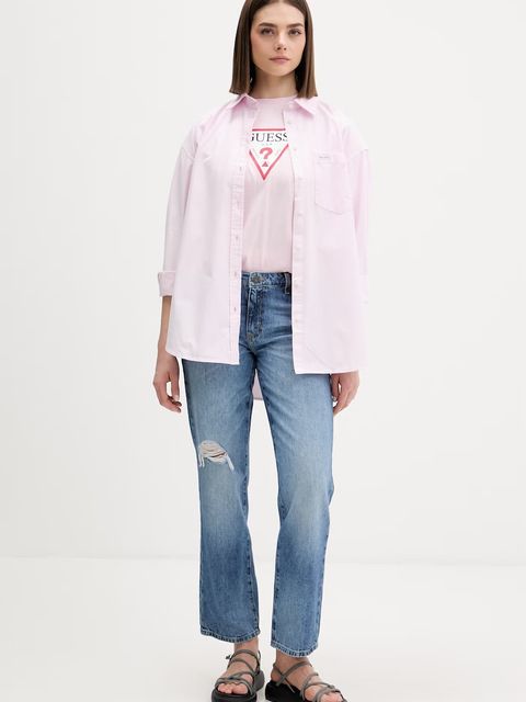 Guess Jeans jeansy straight damskie - zdjęcie produktu nr 1