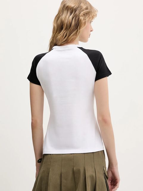 adidas Originals t-shirt damski kolor biały KD3799