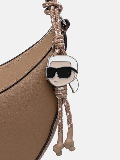 Karl Lagerfeld torebka IKON kolor brązowy B1W30009