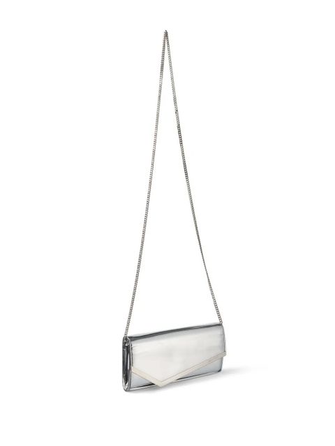 Jimmy Choo Emmie leather minibag - Silver