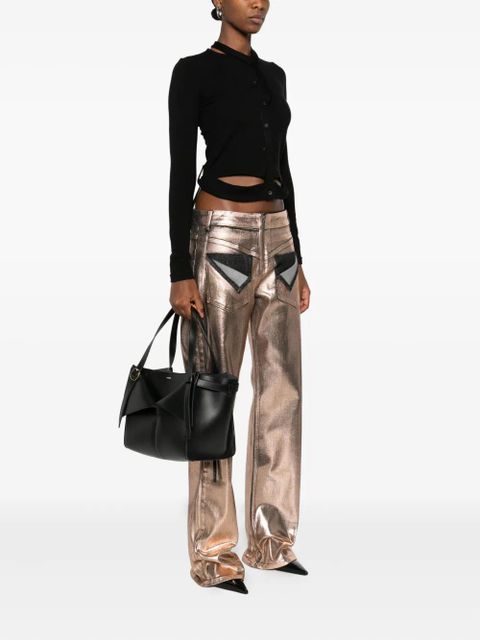 Coperni medium Belt Cabas folded tote bag - Black - zdjęcie produktu nr 2