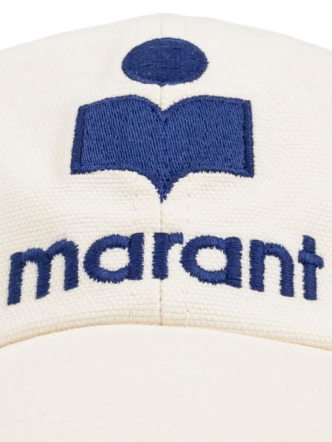 ISABEL MARANT Tyron logo-embroidered baseball cap - Neutrals