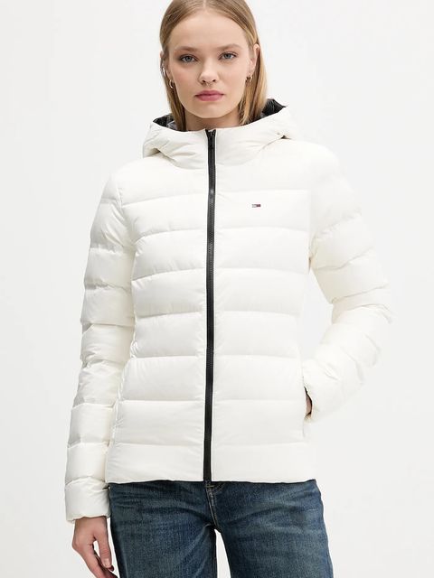 Tommy Jeans kurtka puchowa kolor biały zimowa DW0DW21617 - zdjęcie produktu nr 1