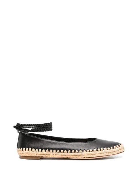 Max Mara braided-strap espadrilles - Black - zdjęcie produktu nr 1