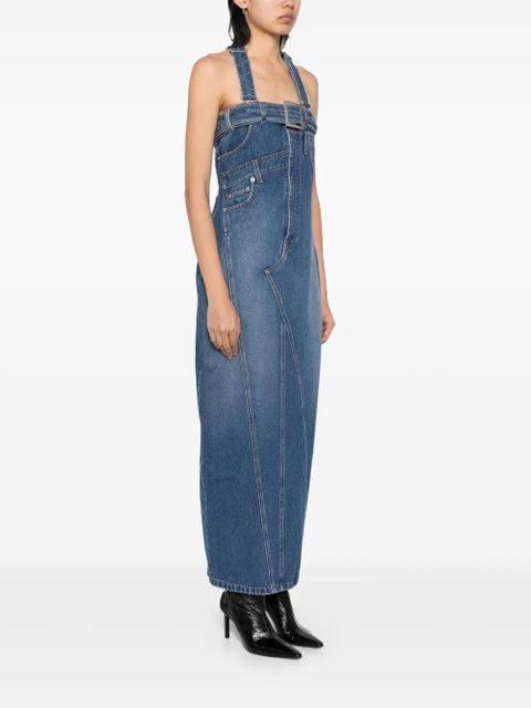 Jean Paul Gaultier The denim overall dress - Blue