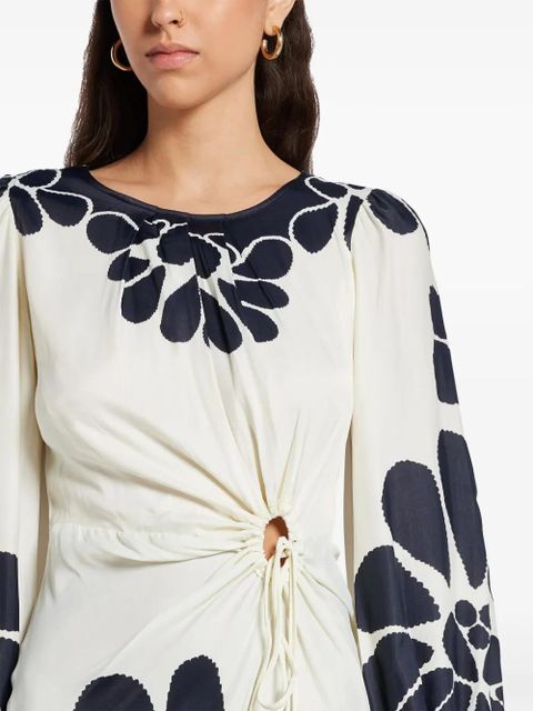 FARM Rio Palermo cut-out maxi dress - White