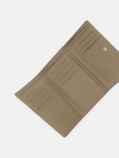 Liu Jo portfel damski kolor zielony AA6172 E1109