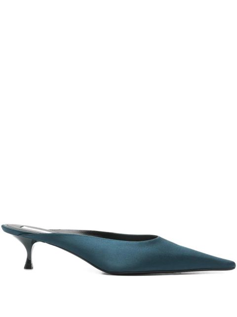 Victoria Beckham 45mm pointed mules - Blue - zdjęcie produktu nr 1