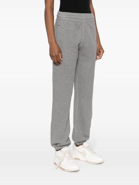 Off-White logo-embroidered track pants - Grey