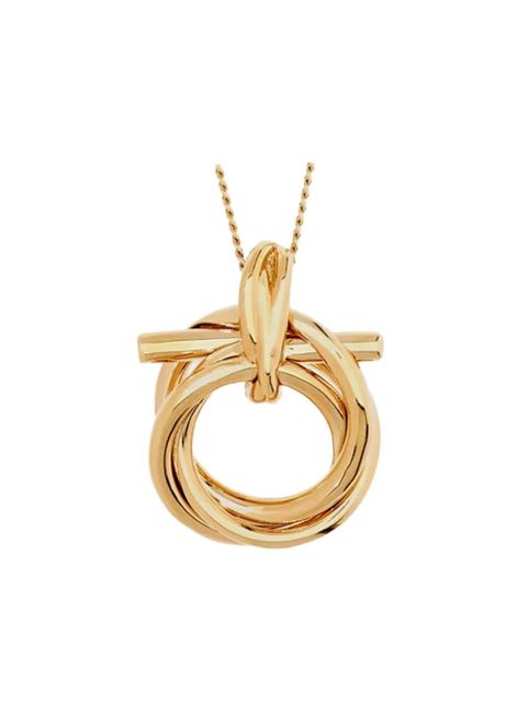 Ferragamo Gancini-pendant necklace - Gold - zdjęcie produktu nr 2