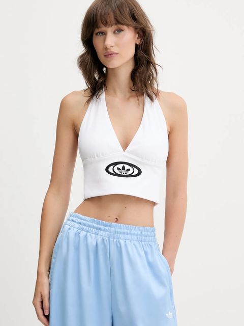 adidas Originals top Campus V Top kolor biały KC8801 - zdjęcie produktu nr 1