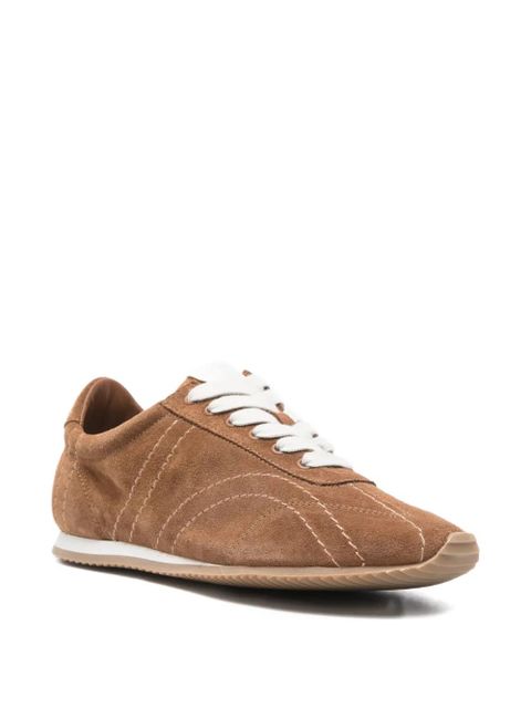 TOTEME Flex suede sneakers - Brown - zdjęcie produktu nr 2