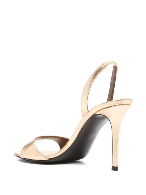 Giuseppe Zanotti 90mm Lilibeth sandals - Gold - zdjęcie produktu nr 2
