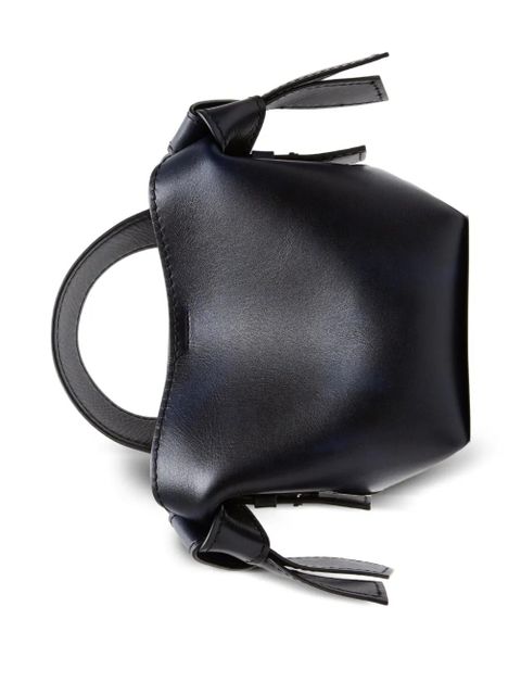 Acne Studios mini Musubi knot-detail shoulder bag - Blue