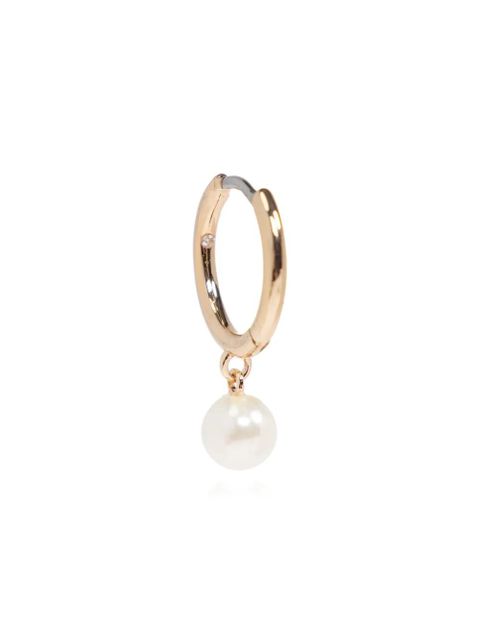 Tory Burch faux-pearl-pendant drop earrings - Gold