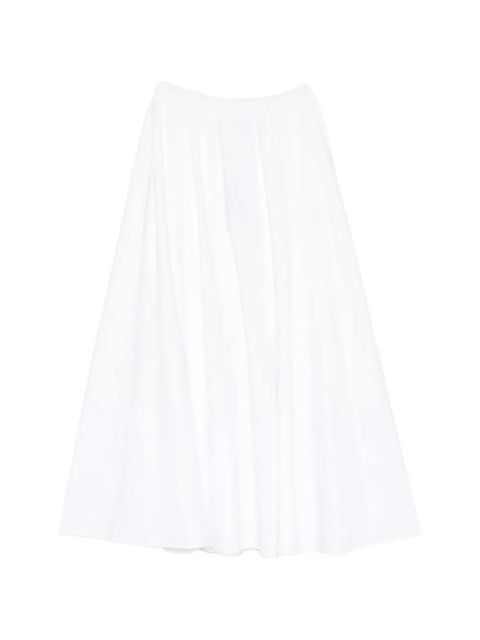 Max Mara Mmlribes gathered skirt - White - zdjęcie produktu nr 1