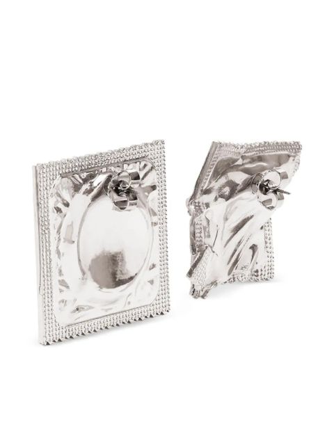 Marc Jacobs square earrings - Silver - zdjęcie produktu nr 2