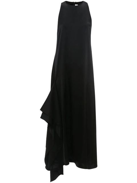 JW Anderson sleeveless draped midi dress - Black - zdjęcie produktu nr 1