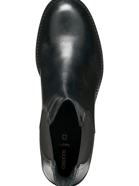 Geox sztyblety D SERILDA 60 damskie kolor czarny na słupku D56XXF 00043 C9999