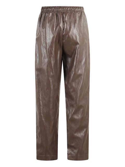 SOLOTRE drawstring trousers - Brown - zdjęcie produktu nr 2